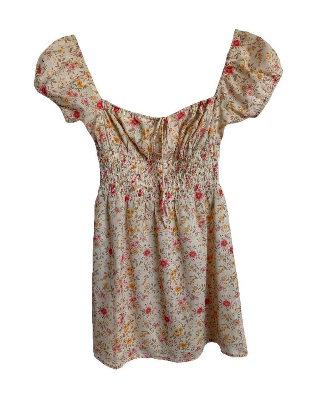 Princess Polly Floral Dress Mini Size 4